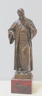 JAHN, Adolf Ferdinand Walter. Bronze "Nathan Der