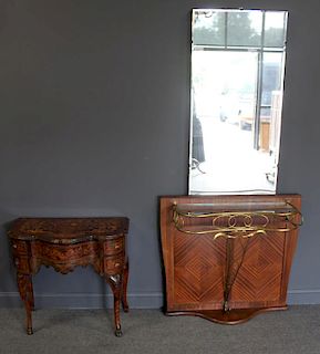 2 Pieces of Antique Continental Furniture.