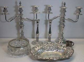SILVER. Grouping of Assorted Silver and Silver