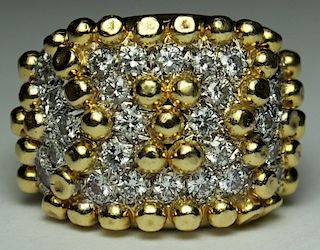 JEWELRY. Cartier STYLE 18kt Gold and Diamond