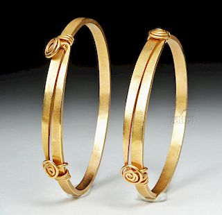 Roman 19K+ Gold Bracelets, ex-Christie’s, Sotheby's