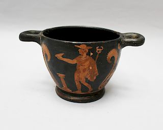 Greek Terracotta Vessel 