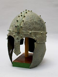 Bronze Helmet in Ancient style