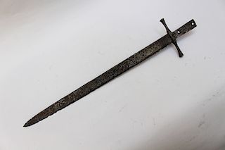 Medieval Iron sword
