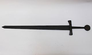 Medieval Iron Sword
