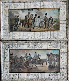 Pair of Napoleonic miniatures