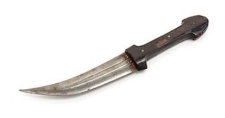 A Buffalo Horn Mounted Dagger Length overall 10 inches.