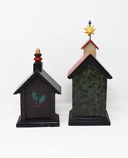 2 Santa houses by Tom King
