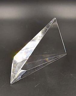 Signed Christopher Reis glass sculpture