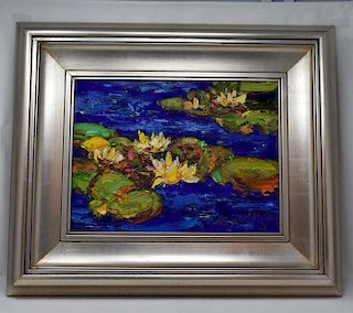 Oil painting on canvas signed Graydon Foulger