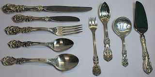 STERLING. 63 Pc. Reed & Barton Francis I Flatware.