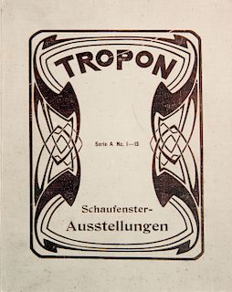 Catalogue 'Tropon Schaufenster-Ausstellungen', 1898