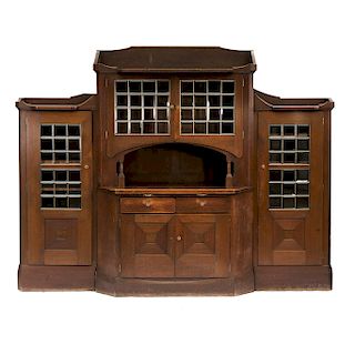 Credenza with two side cabinets, c. 1905/05