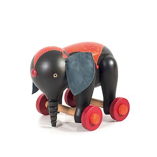 Toy elephant, 1970s