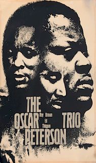 Oskar Peterson Trio' poster, 1965