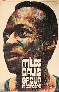 Miles Davis Group in Concert' poster, 1971