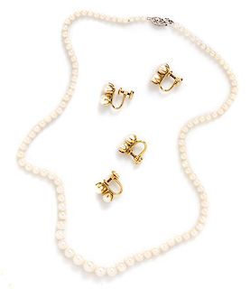 A Collection of Pearl Jewelry,