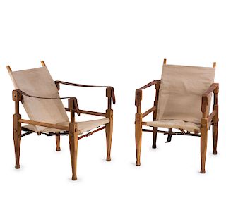 Two 'Colonial' folding chairs, c. 1928