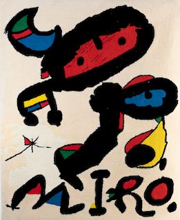Miro Expo 80 - Mexico' (after) carpet, 1980
