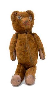 Early 16" Mohair Jointed Teddy Bear