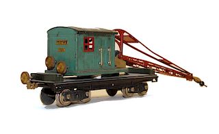 Lionel 219 Derrick Crane Train Car