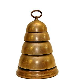 Early Masonic Beehive Bell