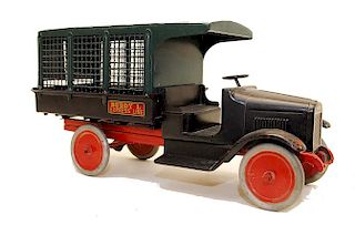 Buddy L Pressed Steel Express Line Delivery Truck