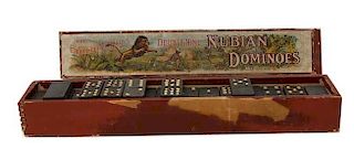 Black Americana Embossing Company's 99 Nubian Dominoes