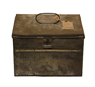 1850 Document Box and Documents of Jonathan McFarland 