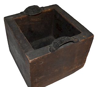 Early 1800's IOOF Square Nailed Initiation Box