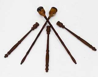 IOOF 5 Wooden Ceremonial Torches