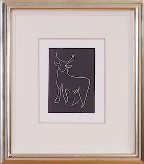 AFTER HENRI MATISSE (1869-1954): STANDING BULL; AND FIGURE, FROM PASIPHA