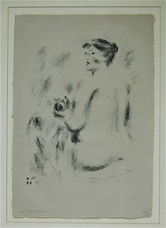 Andre Masson Seated Nude Drypoint Etching 21/30