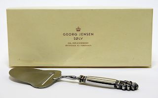 Georg Jensen Acorn Sterling Silver Cheese Slicer