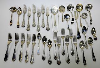 Estate Sterling Silver Flatware Grouping 55 ozt