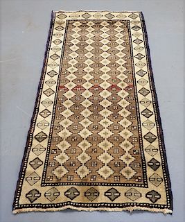 Oriental Persian Tribal Wool & Cotton Rug Runner