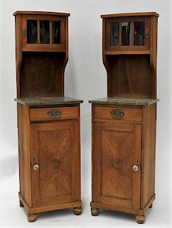 PR Antique French Side Cabinet Commodes