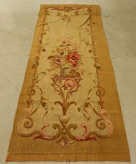 18C French Aubusson Hanging Panel Tapestry Textile