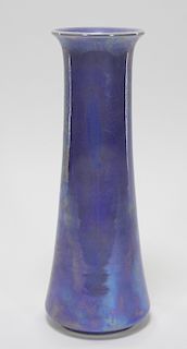 C.1920 Ruskin Lavender Luster Glazed Pottery Vase