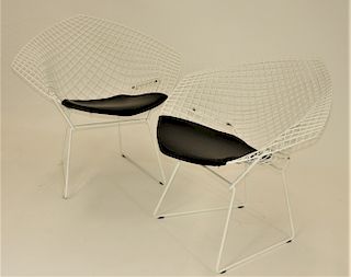 PR Harry Bertoia for Knoll Steel Diamond Chairs