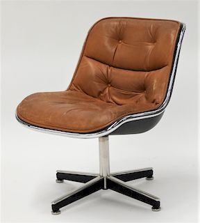 Charles Pollock for Knoll Leather Office Chair
