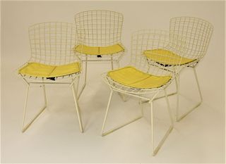 4 MCM Harry Bertoia for Knoll Child's Wire Chairs