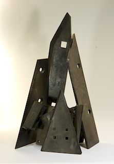 Arthur Kern MCM Abstract Welded Steel Sculpture