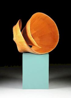 CANDACE KNAPP (American 20th Century) A SCULPTURE,"The Unfolding,"