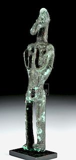 Canaanite Bronze Votive Figure