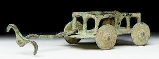 Rare Central Asian / BMAC Bronze Cart Model