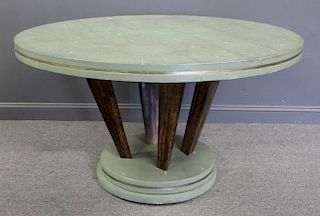 Vintage and Impressive Ron Seff Shagreen Table.