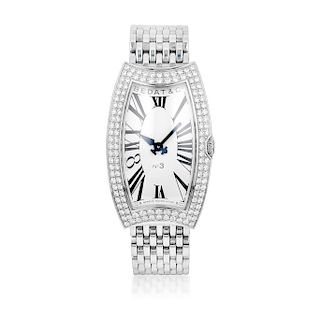 Bedat & Co. No. 3 Tonneau Diamond Ladies Watch, ref. 384.031.600
