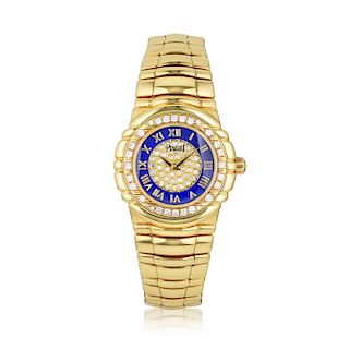 Piaget Tanagra 18K Gold Diamond Ladies Watch, ref. 16033 M 401 D