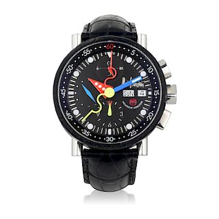 Alain Silberstein Limited Edition Krono Bauhaus Watch, ref. KB101A